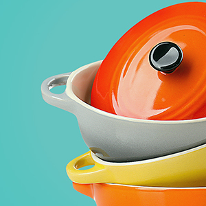 カラフルなキッチン